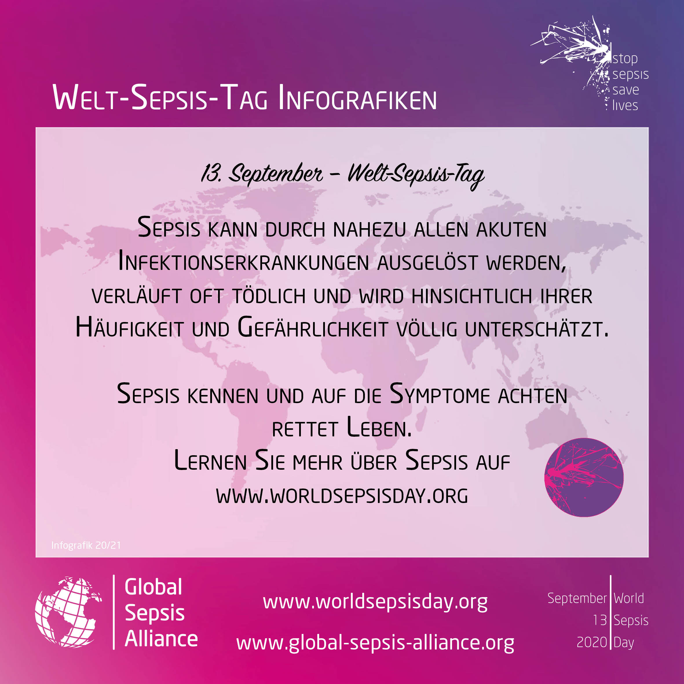 Welt-Sepsis-Tag am 13. September